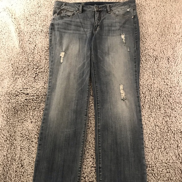 Hot in Hollywood Denim - Hot in Hollywood Distressed Jeans Sz 12